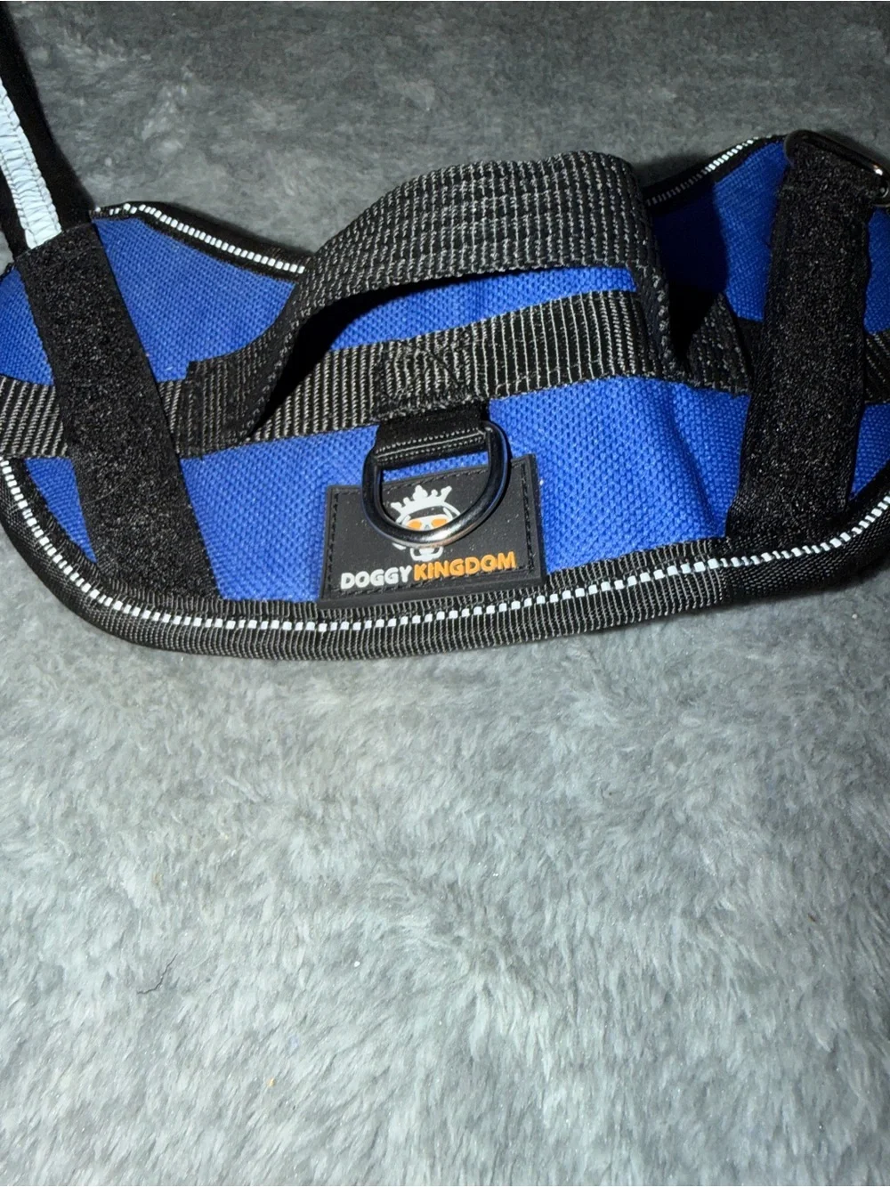 Doggy Kingdom Brand Blue Harness Size XS